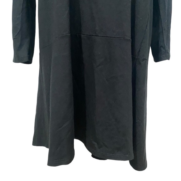 J. Jill Wearever Collection Black Midi Shift Dress Size Large - Picture 2 of 9